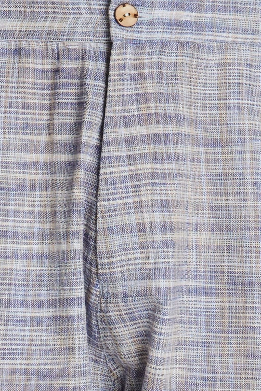 SMR DAYS Jumeirah checked cotton-canvas pants
