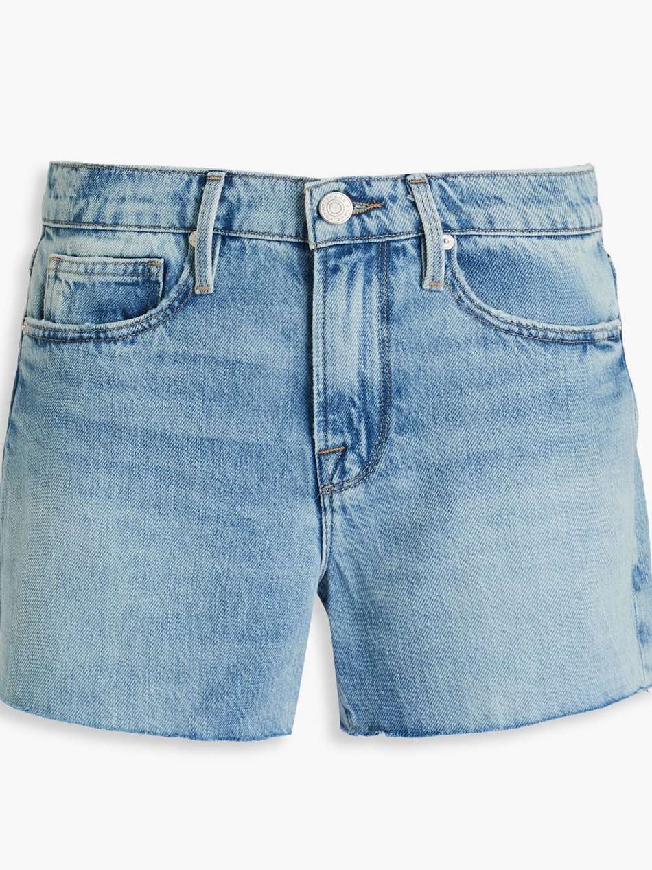 le bridgette denim shorts