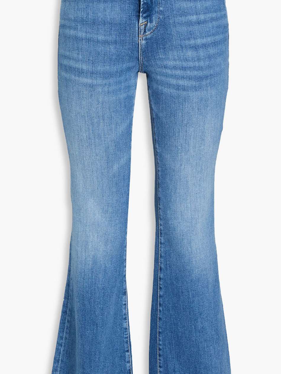 le easy high-rise flared jeans