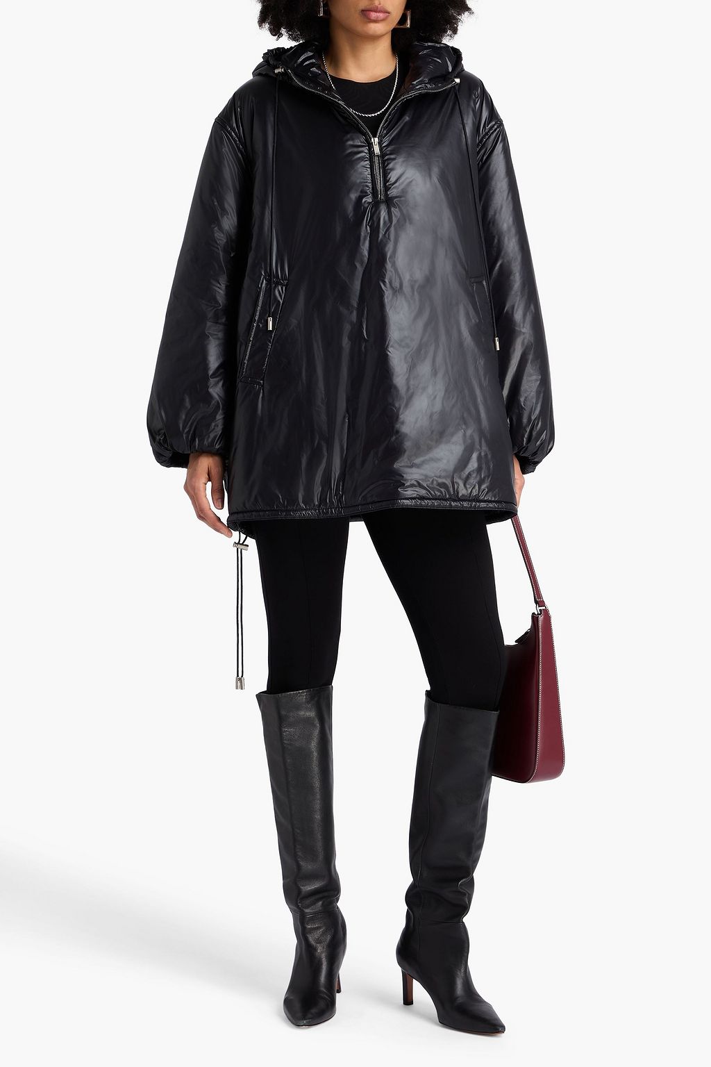 SAINT LAURENT シェル オーバーサイズアノラック