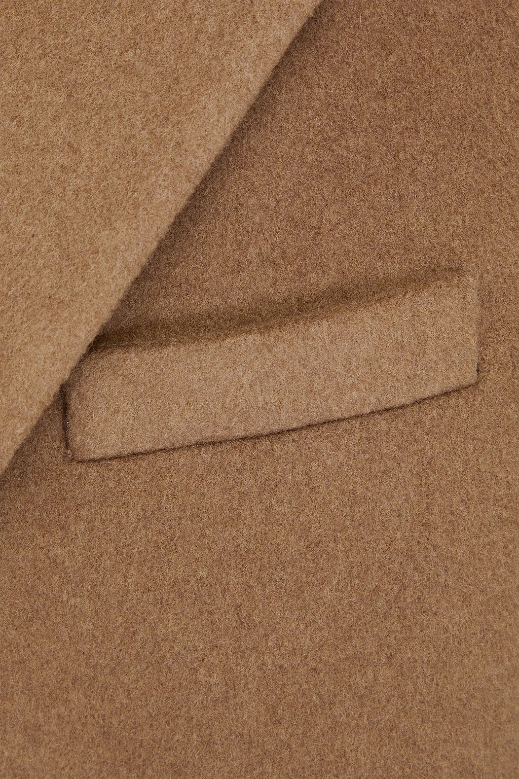SAINT LAURENT معطف من اللبّاد والصوف