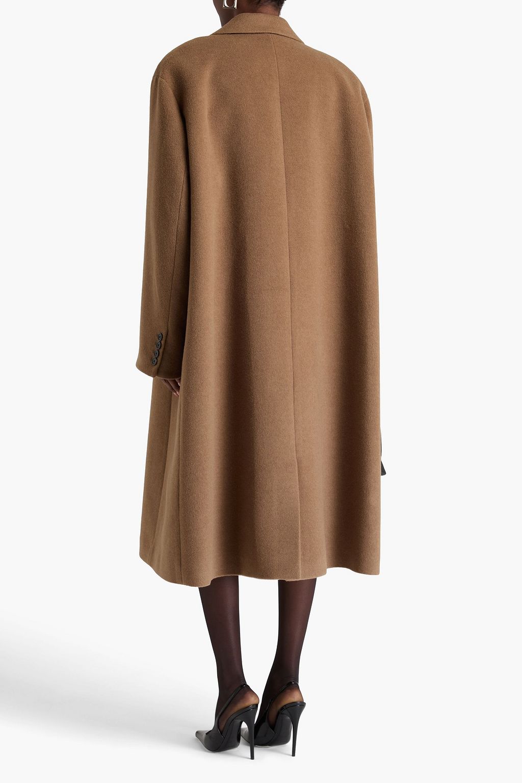 SAINT LAURENT معطف من اللبّاد والصوف