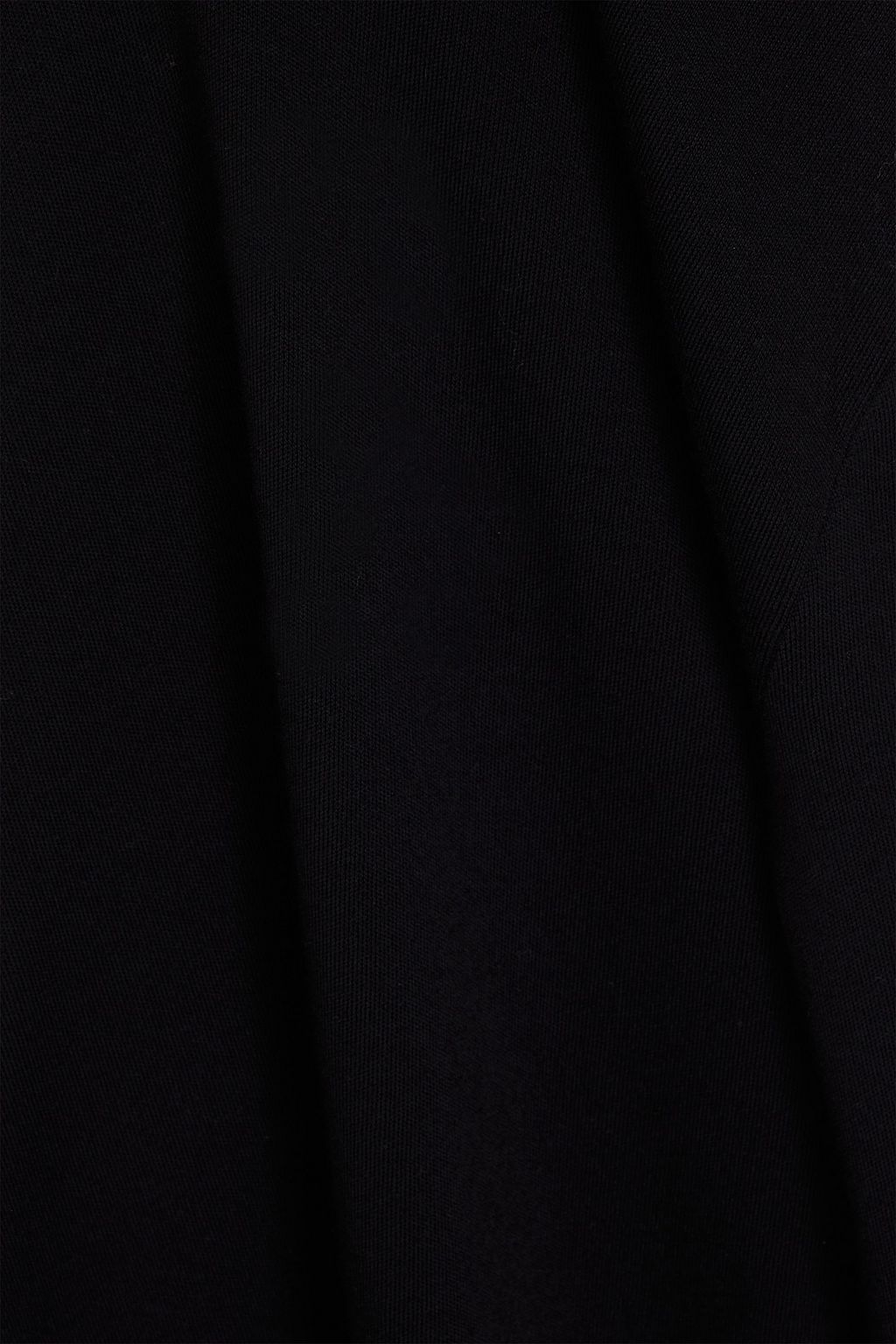 SAINT LAURENT Cutout wool maxi dress