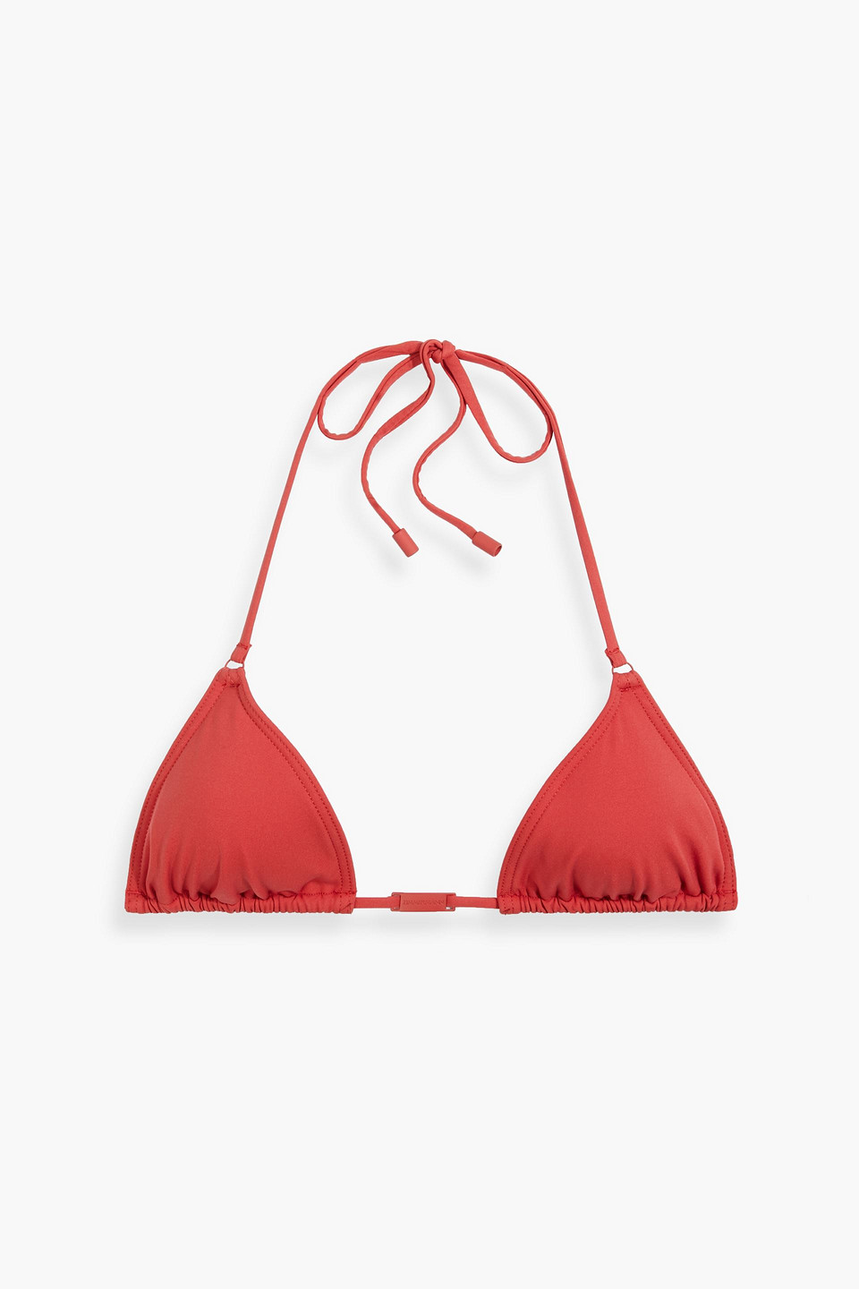 Zimmermann Separates Sculpt Triangel-bikini-oberteil In Red