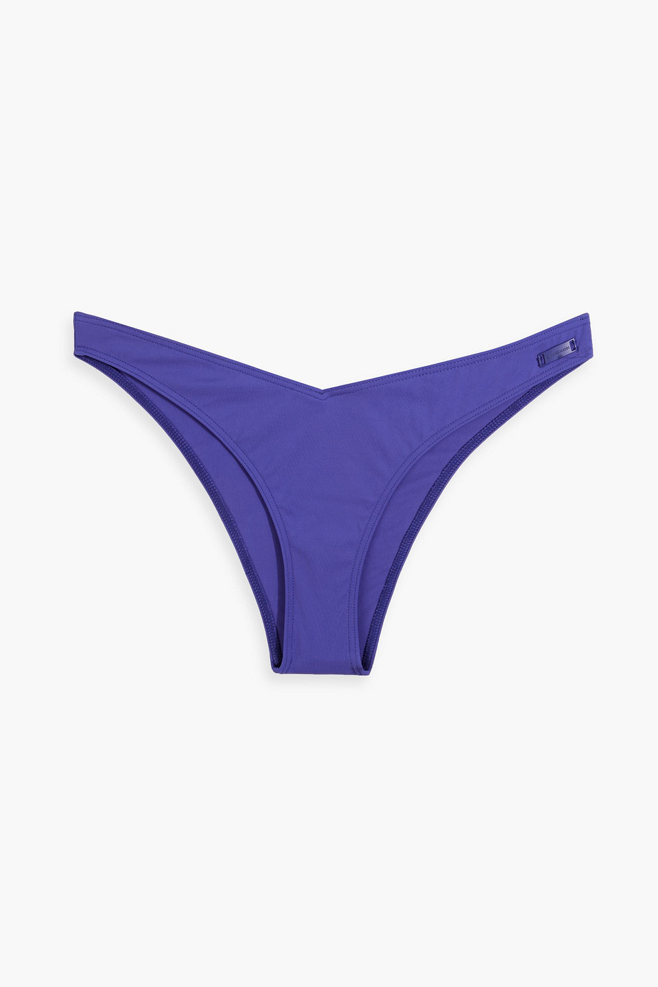 Zimmermann Separates Sculpt Low-rise Bikini Briefs In Indigo