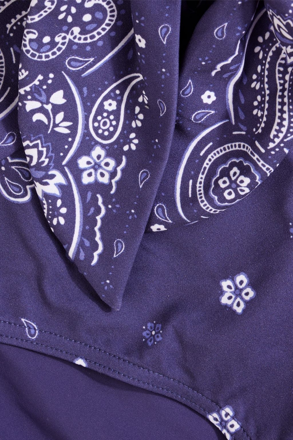 ZIMMERMANN Paisley-print high-rise bikini briefs