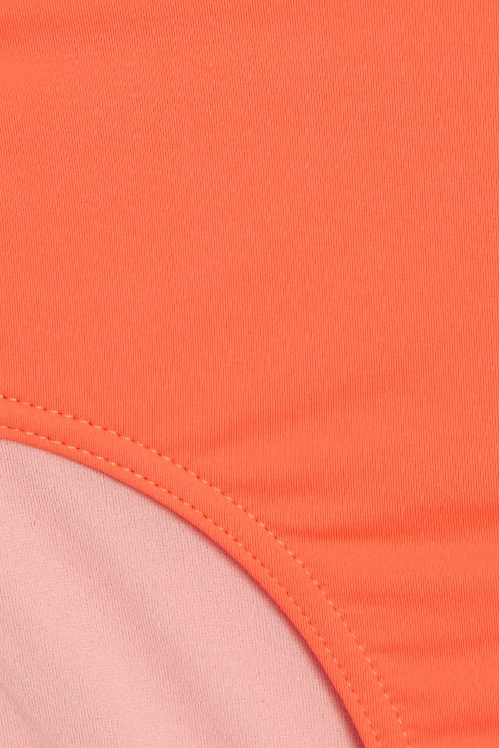 IRIS & INK Angela ruched bandeau bikini