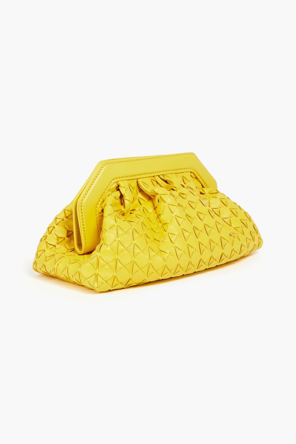 SERAPIAN Secret woven leather clutch