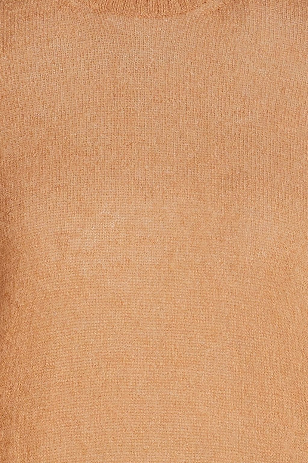 ALBERTA FERRETTI كنزة رياضية بياقة عالية من مزيج الموهير