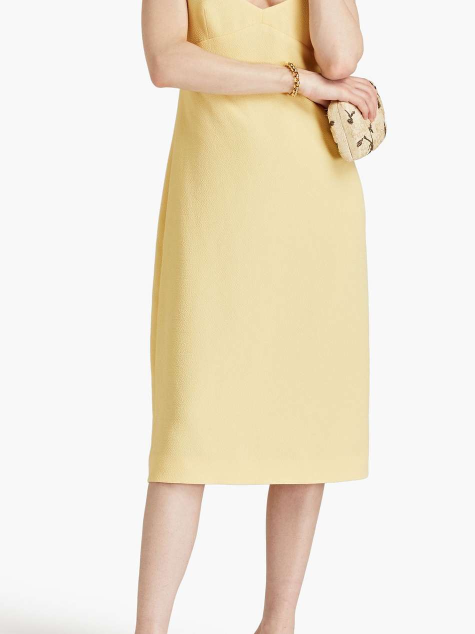 tribu crepe midi dress