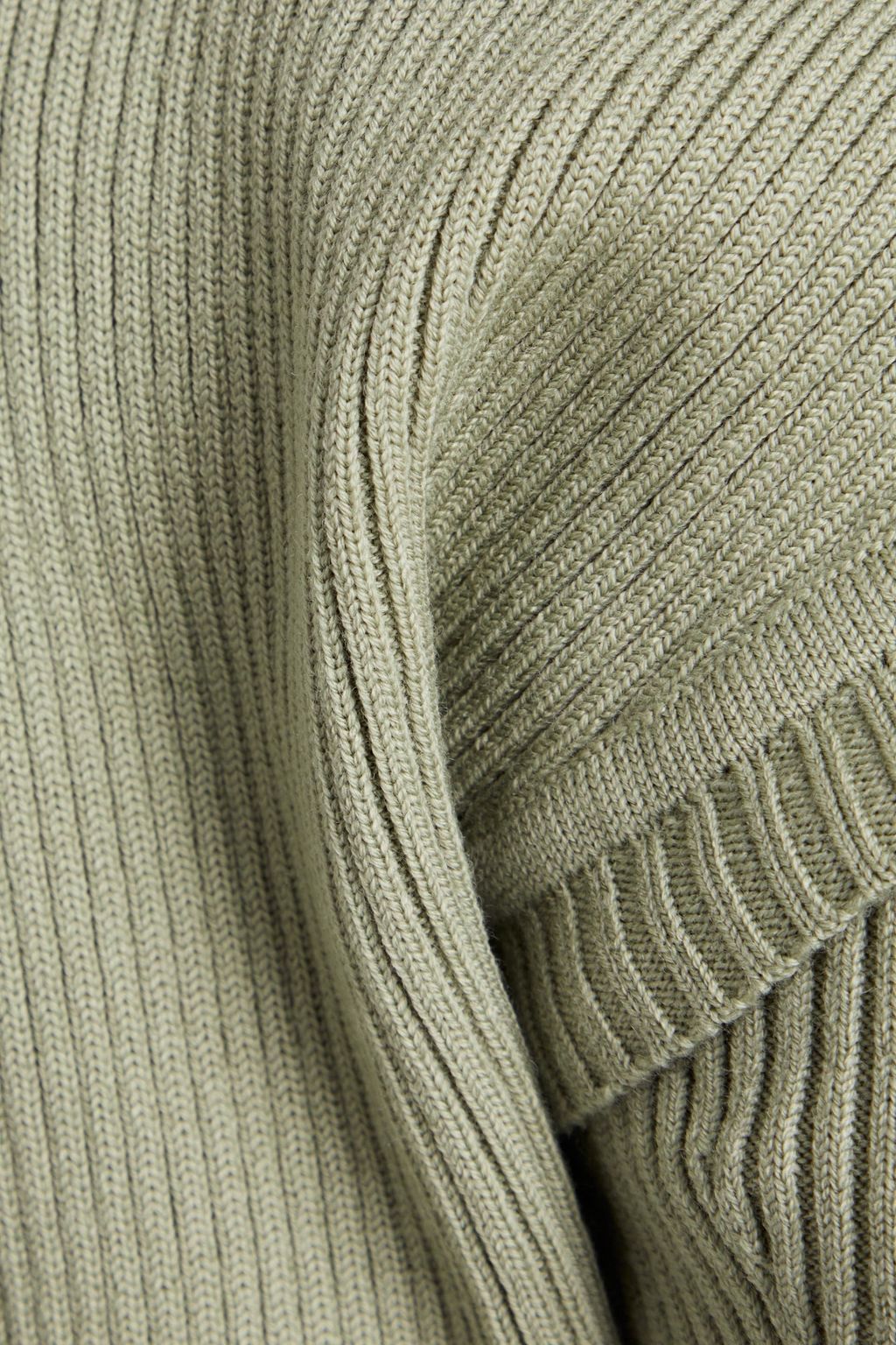 SAFIYAA Carine ribbed wool-blend top and bolero set