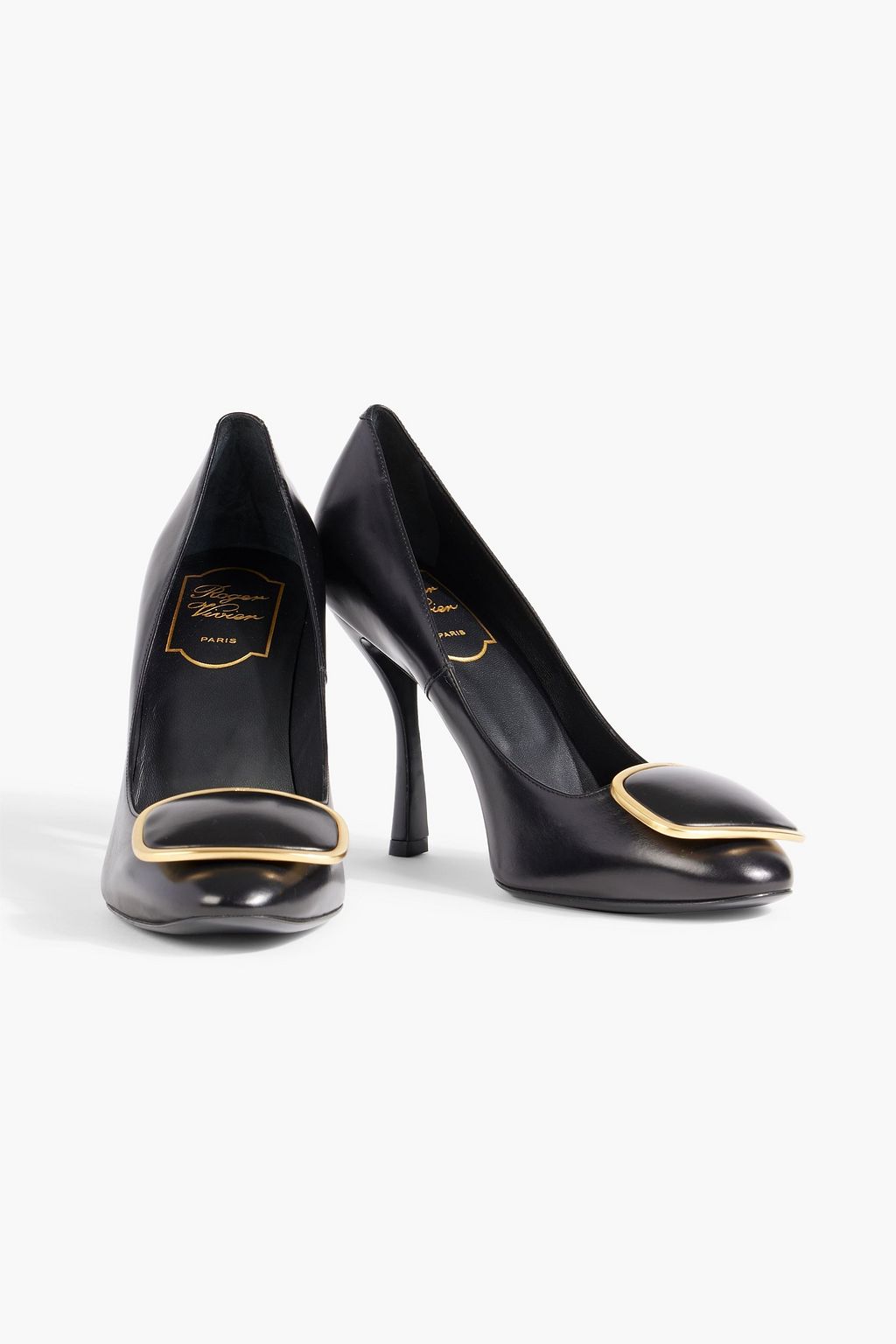 ROGER VIVIER Vertigo Dec 100 leather pumps