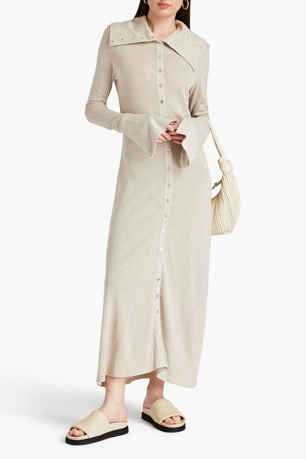 BY MALENE BIRGER リヨセル&リネン混 マキシワンピース