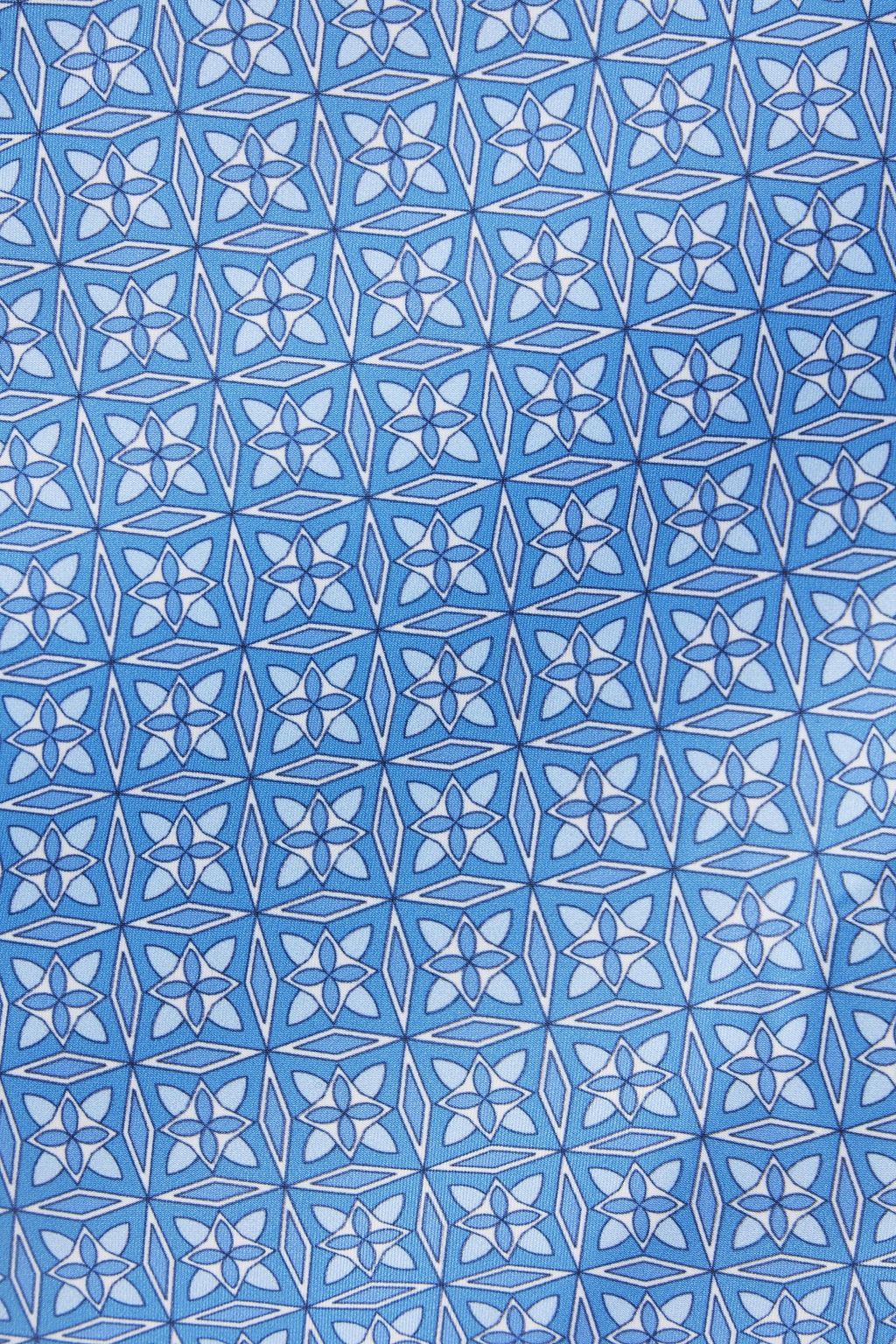 DEREK ROSE Mid-length printed swim shorts