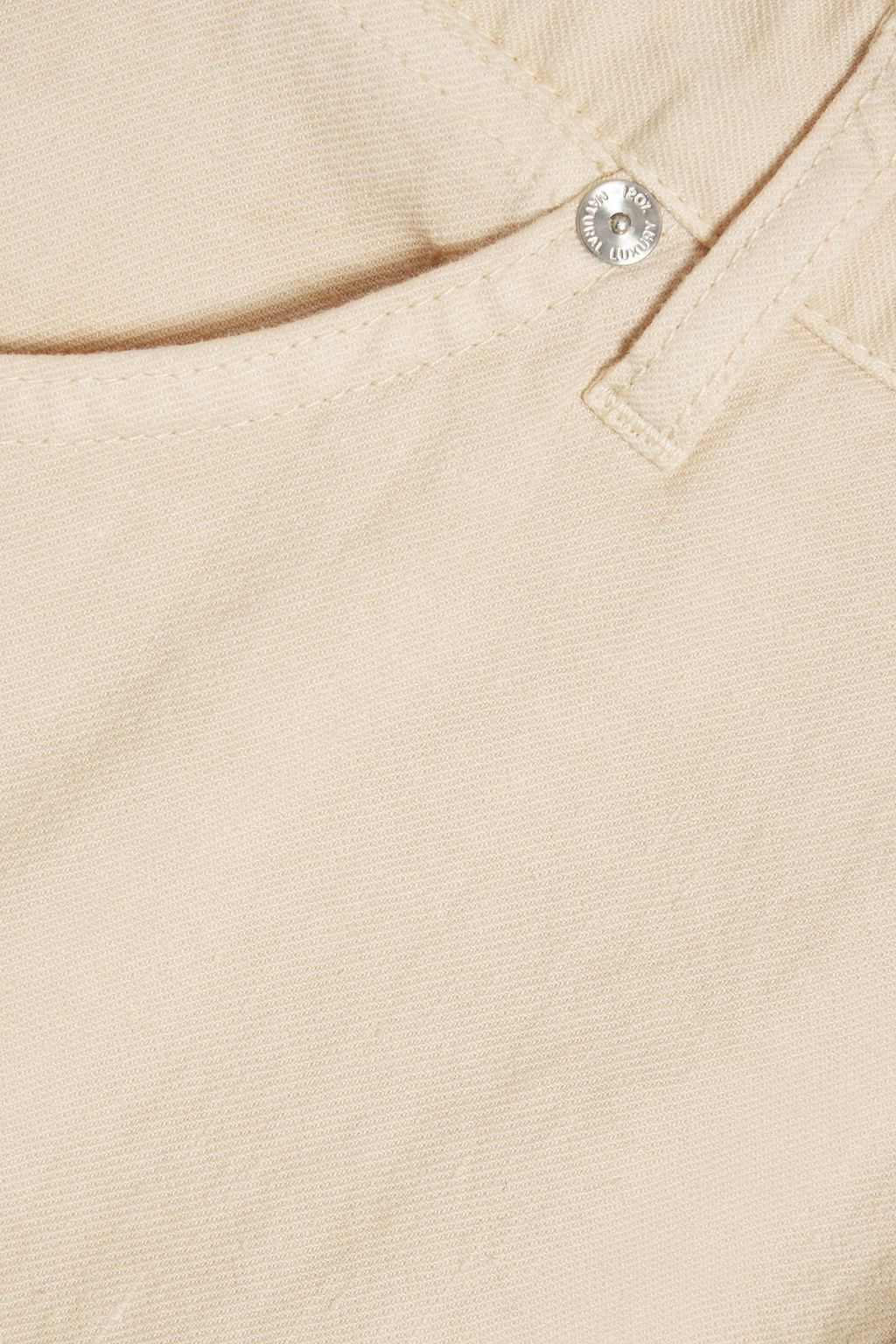 120% LINO Slim-fit linen and cotton-blend twill pants