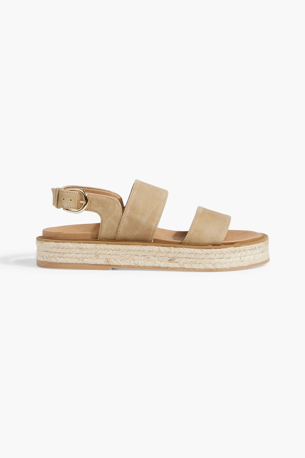 IRIS & INK Naya suede espadrille slingback sandals | THE OUTNET