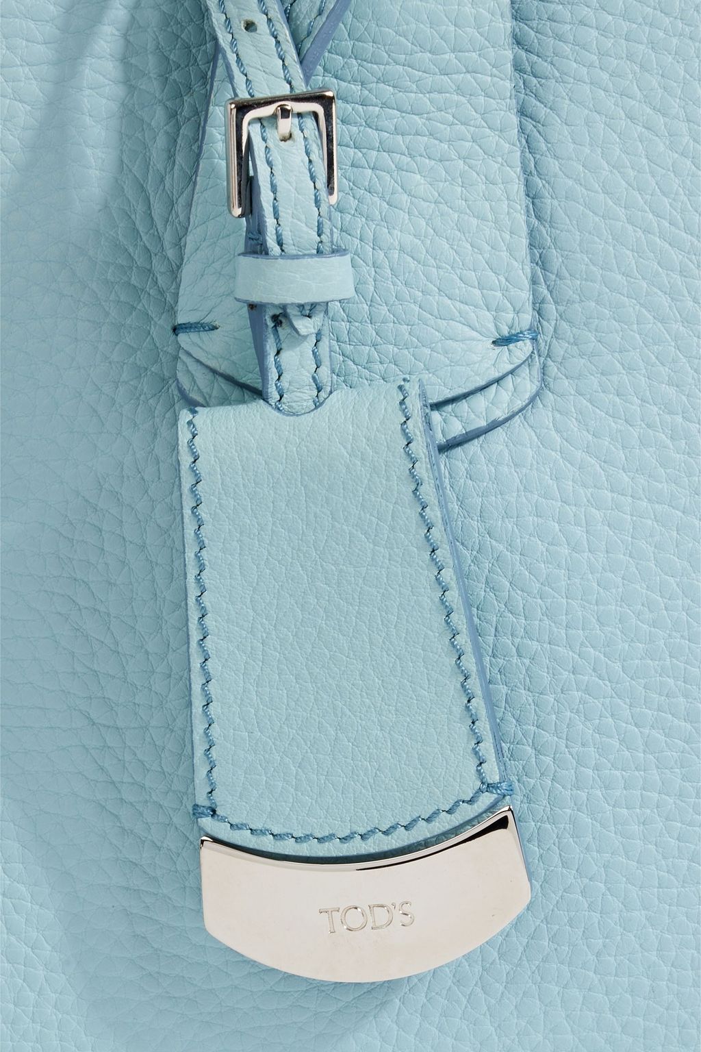 TOD'S Pebbled-leather tote