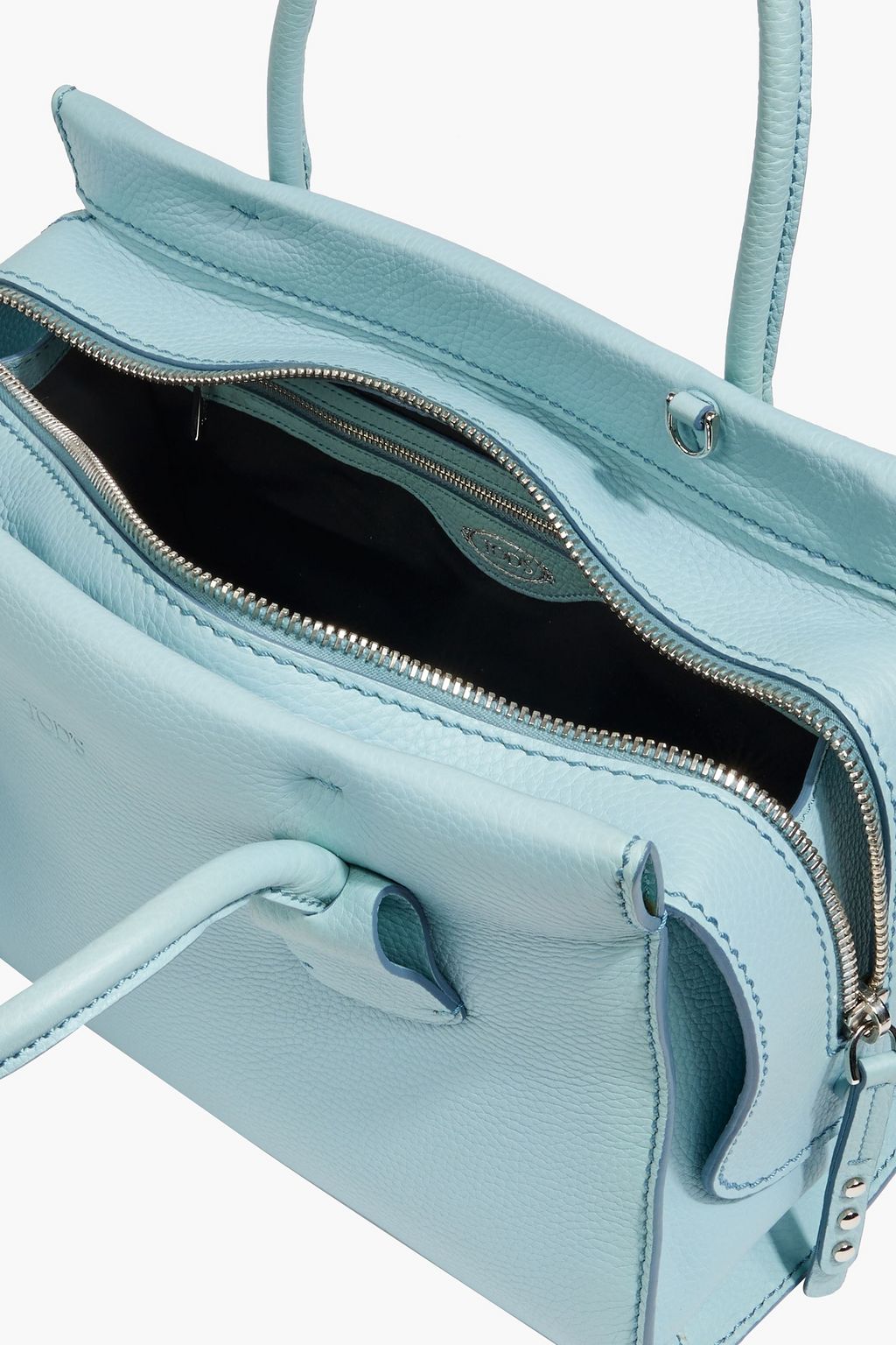 TOD'S Pebbled-leather tote