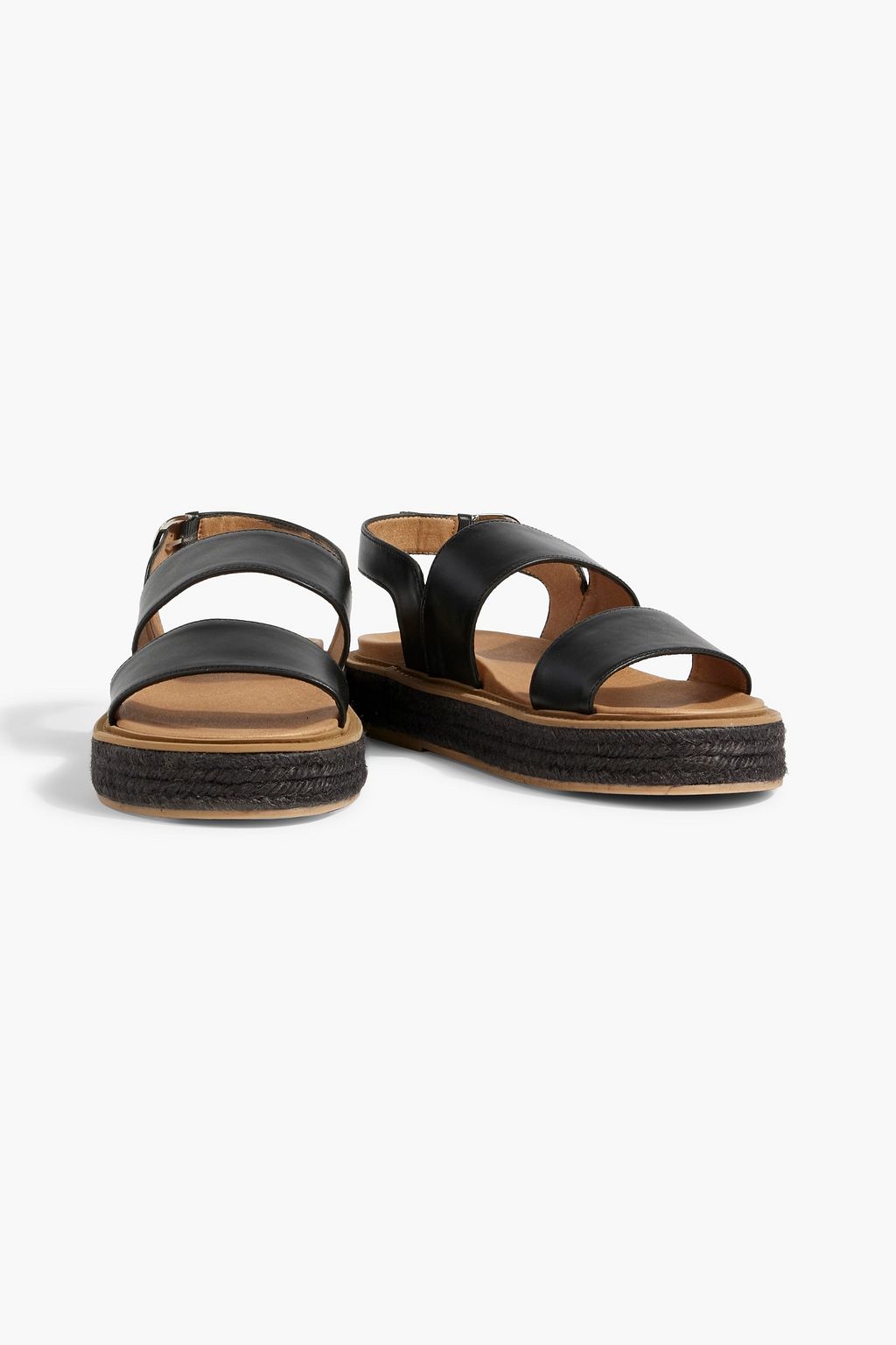 IRIS & INK Naya suede espadrille slingback sandals