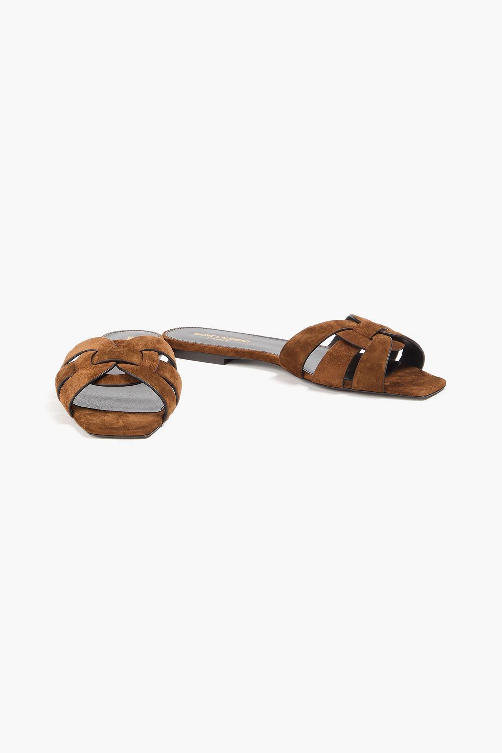 SAINT LAURENT Tribute 05 suede sandals