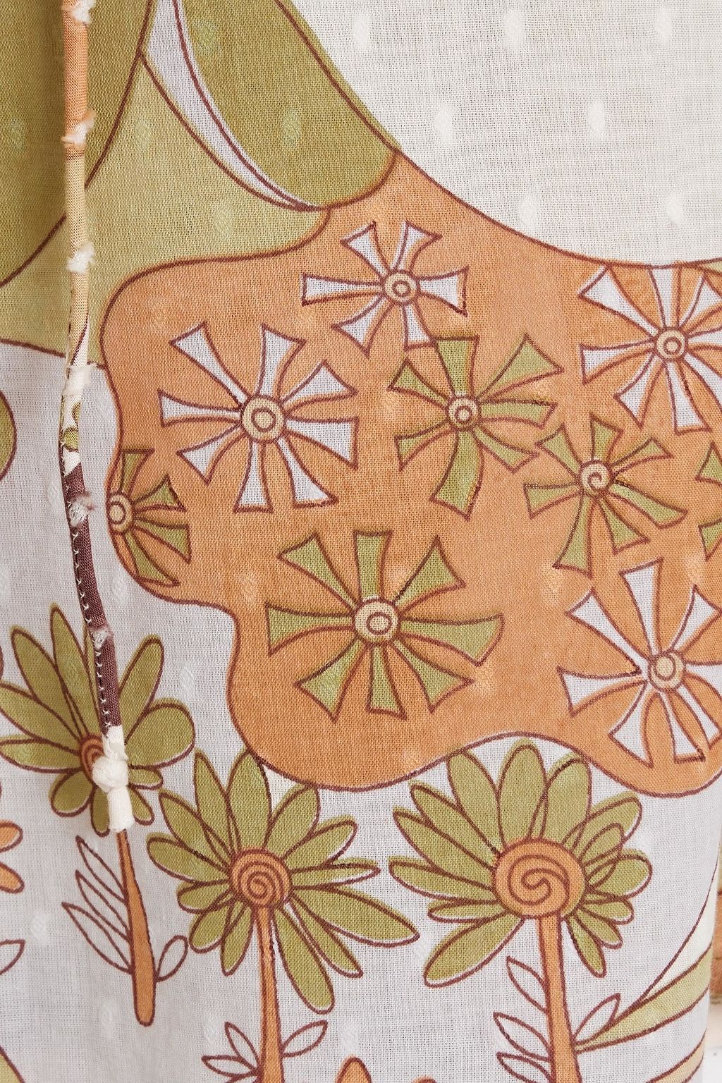 ANTIK BATIK بلوزة 'باهيا' من قطن فيل كوبيه مزينة بطبعات