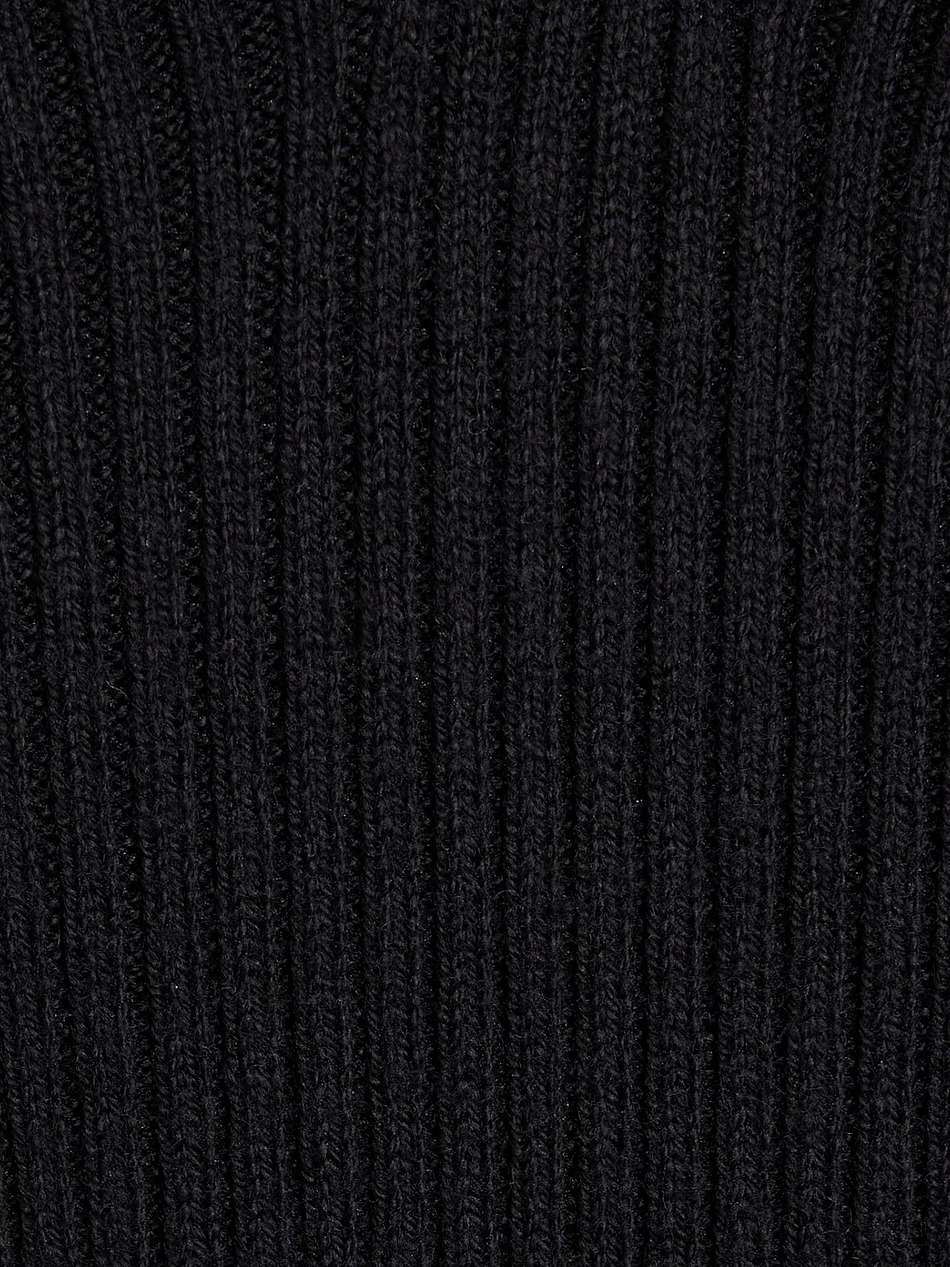 cotton and cashmere-blend mini dress