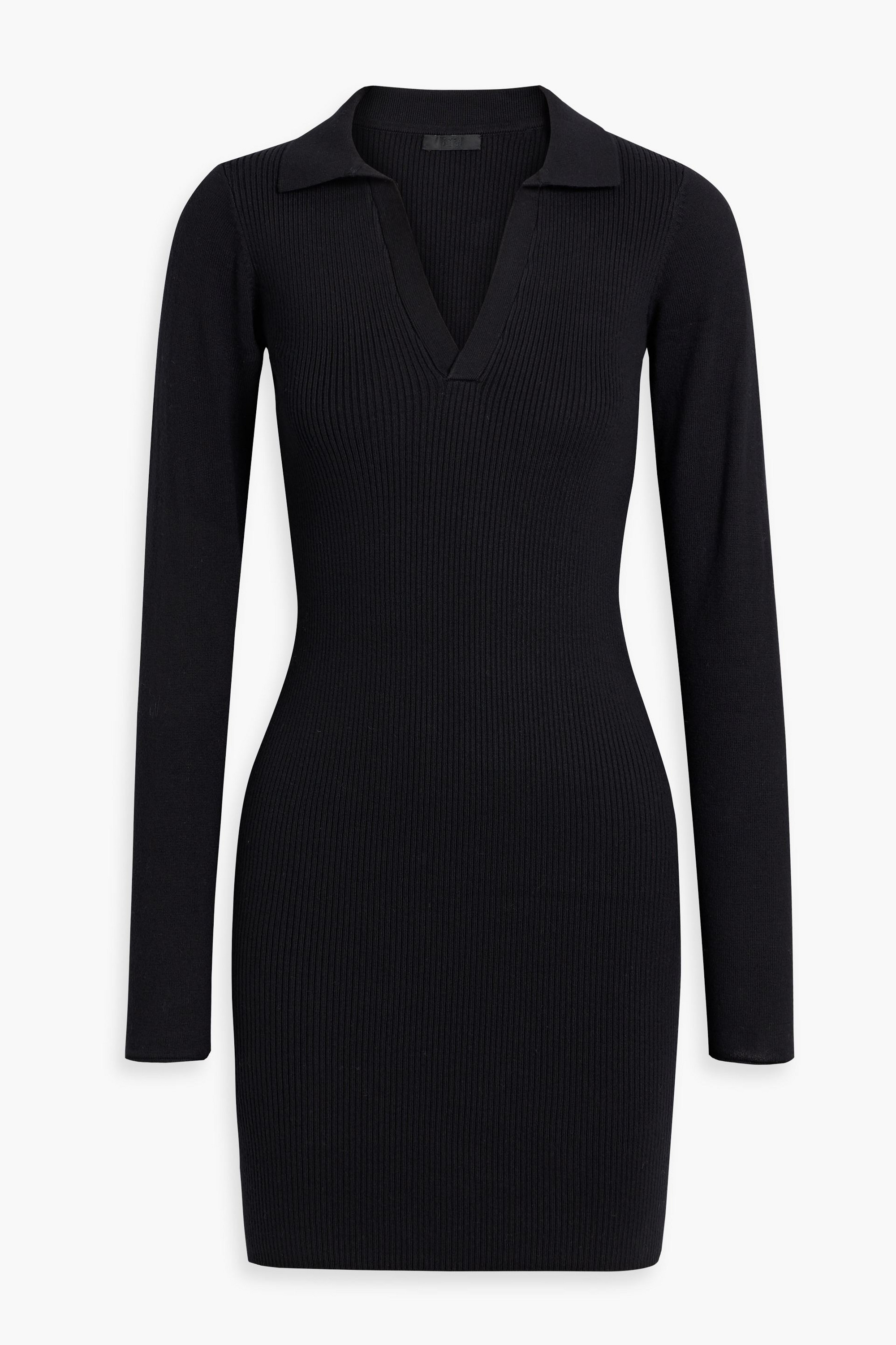 ATM Anthony Thomas Melillo Cotton and cashmere-blend mini dress