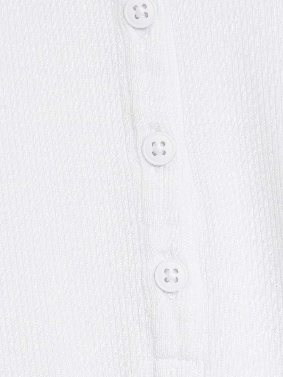 ribbed stretch-modal jersey top