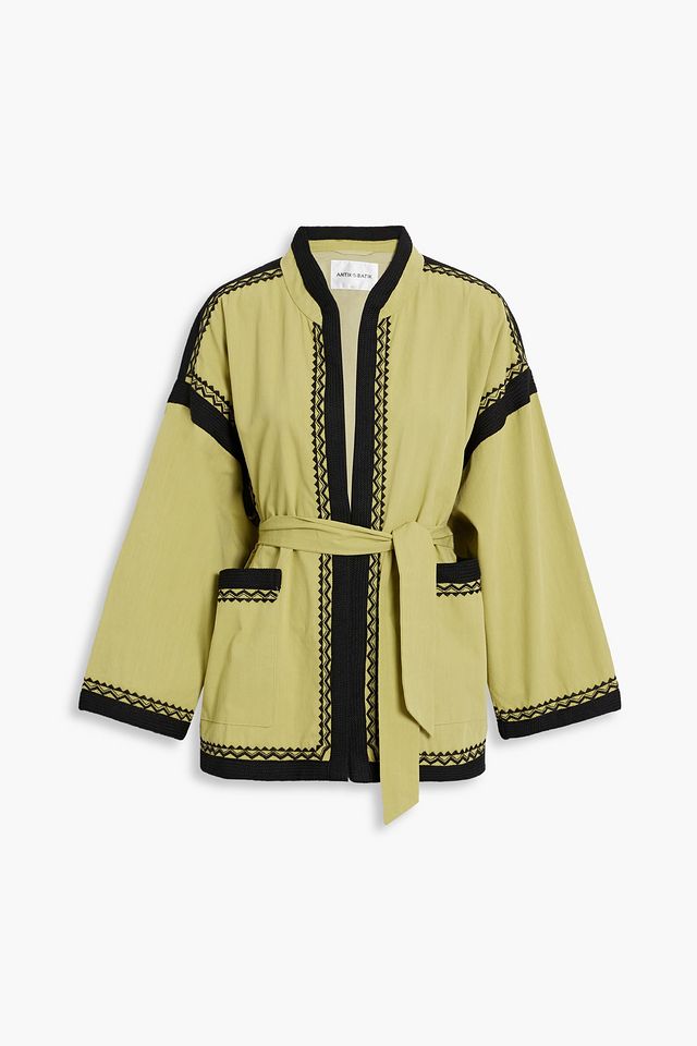 Kim embroidered cotton jacket