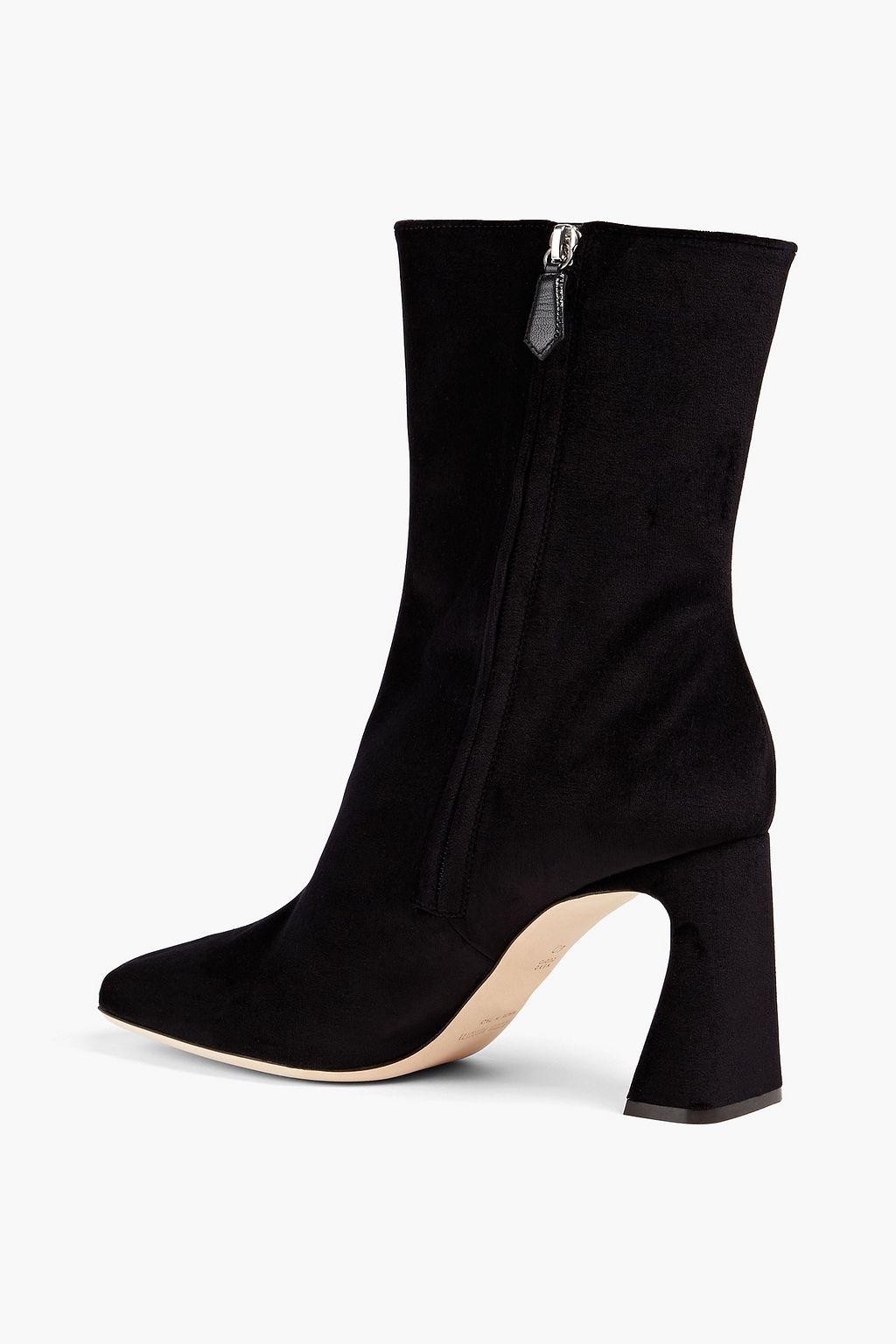 ALBERTA FERRETTI Velvet ankle boots