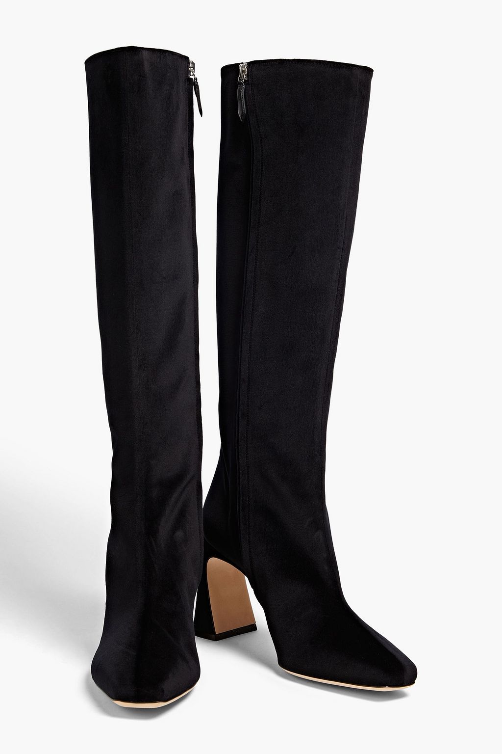 ALBERTA FERRETTI ベルベット ロングブーツ