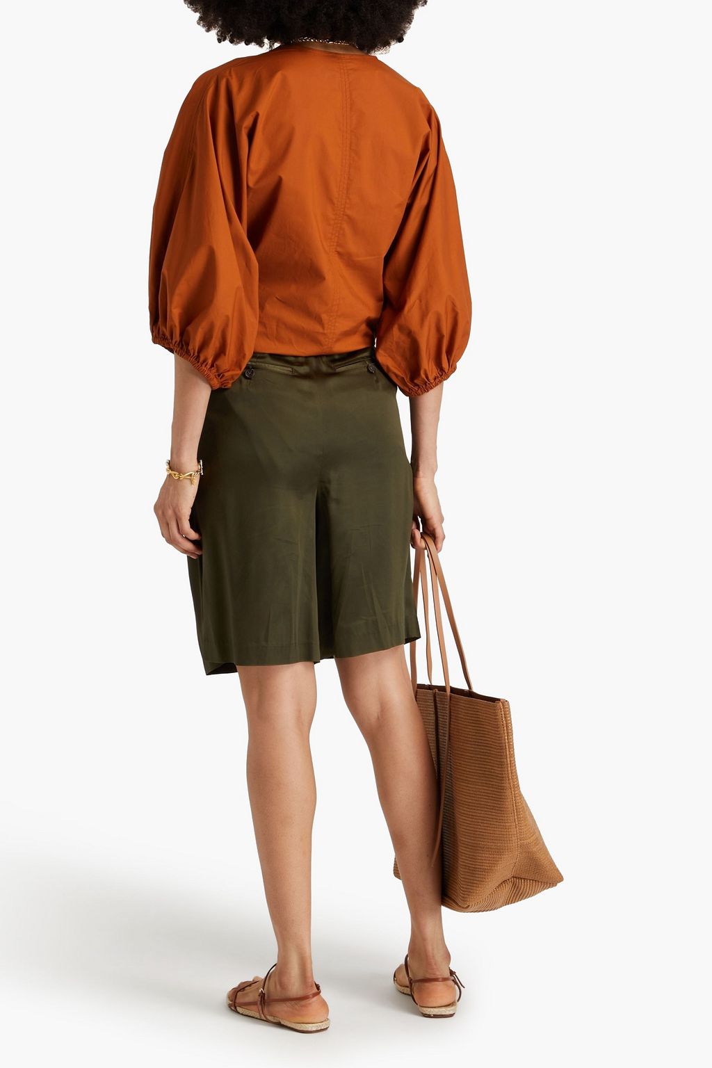 BY MALENE BIRGER Cotton-poplin blouse