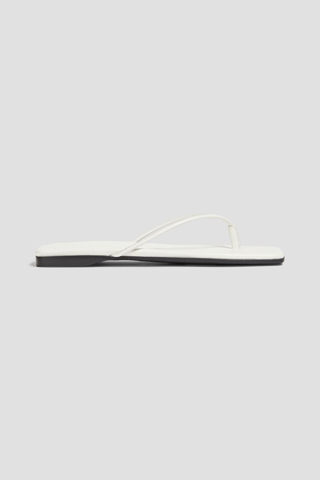 BY MALENE BIRGER leather flip flops | Sale up to 70% off | THE OUTNET