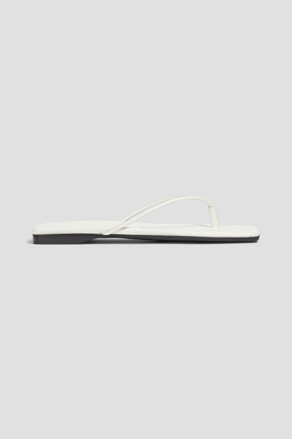 By Malene Birger Tevisa Zehensandalen Aus Leder In White