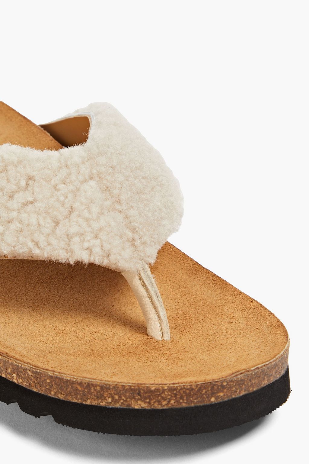 BY MALENE BIRGER Kiras shearling sandals