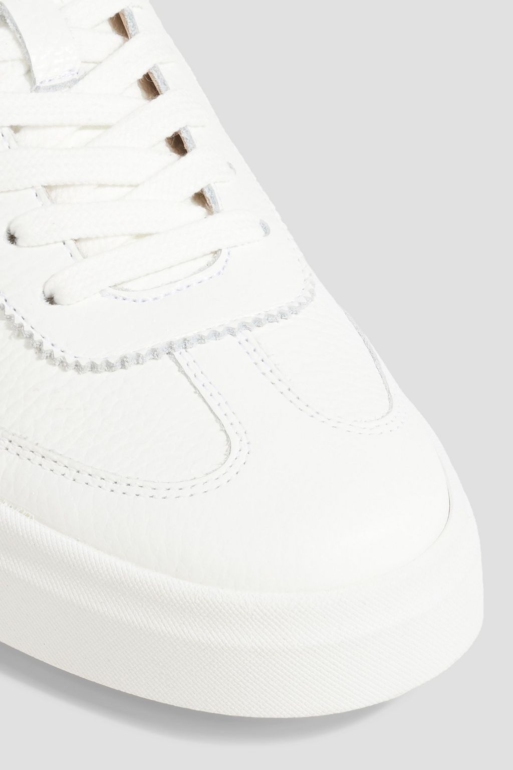 IRIS & INK Gina leather and suede sneakers