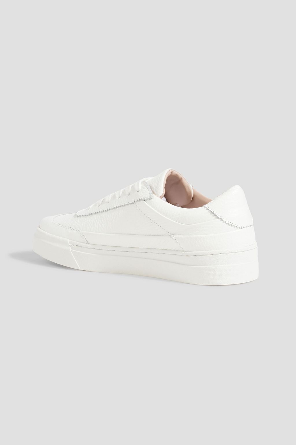 IRIS & INK Gina leather and suede sneakers