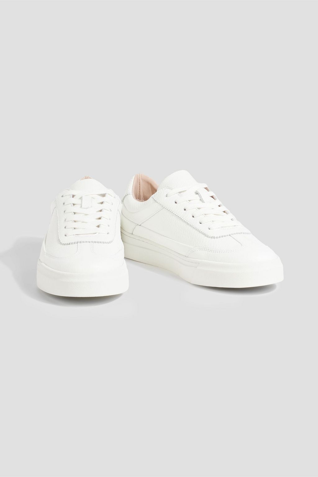 IRIS & INK Gina leather and suede sneakers