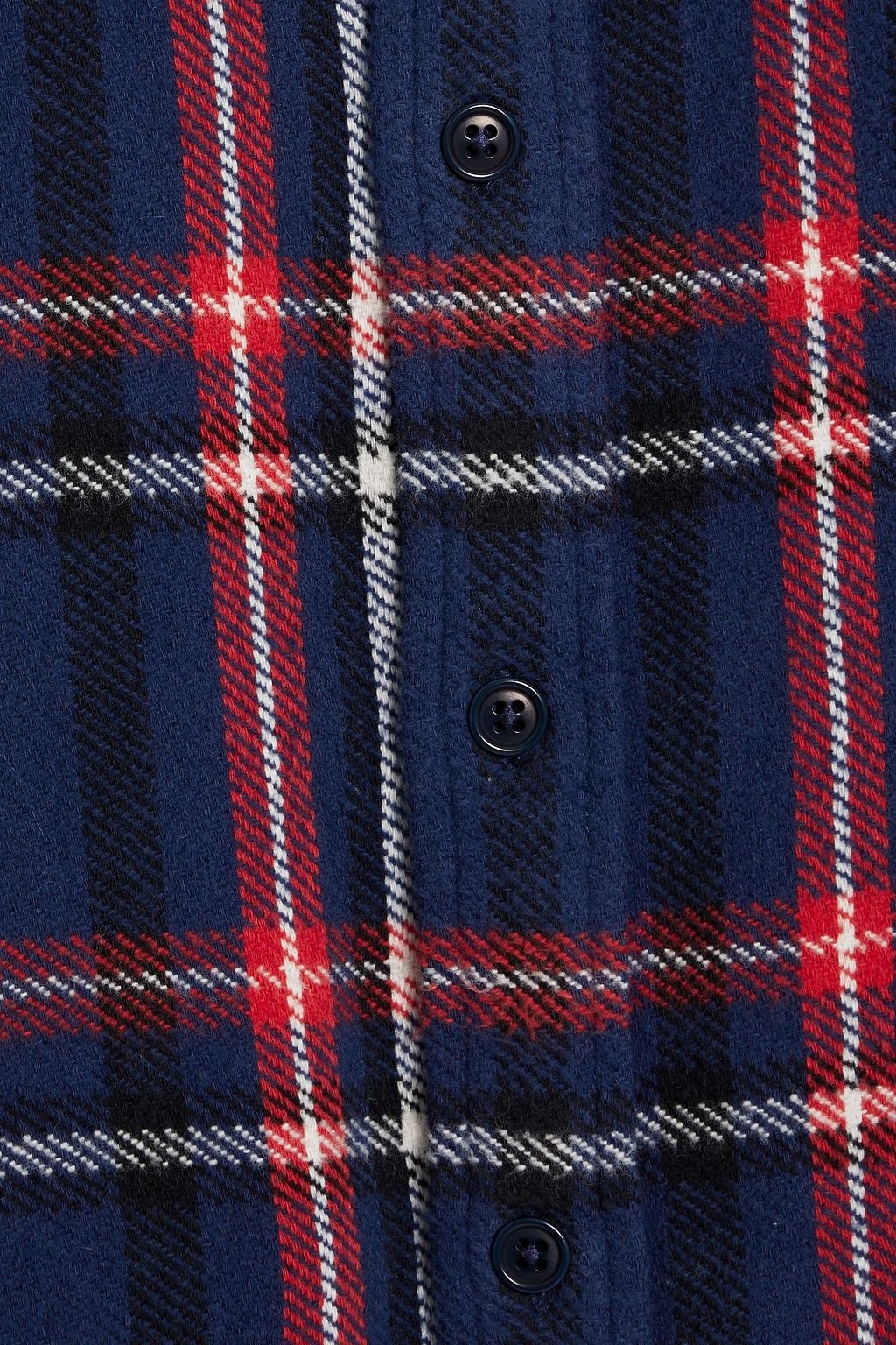 ALEX MILL Frontier kariertes Hemd aus Baumwollflanell
