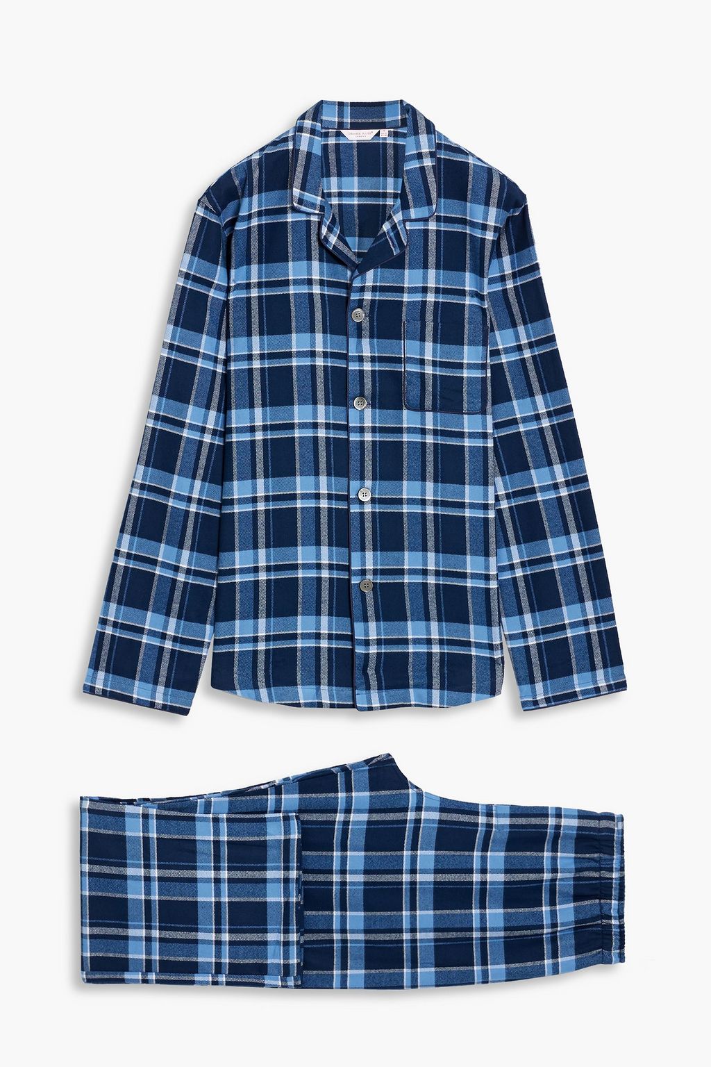 Cotton flannel pajama set cheap