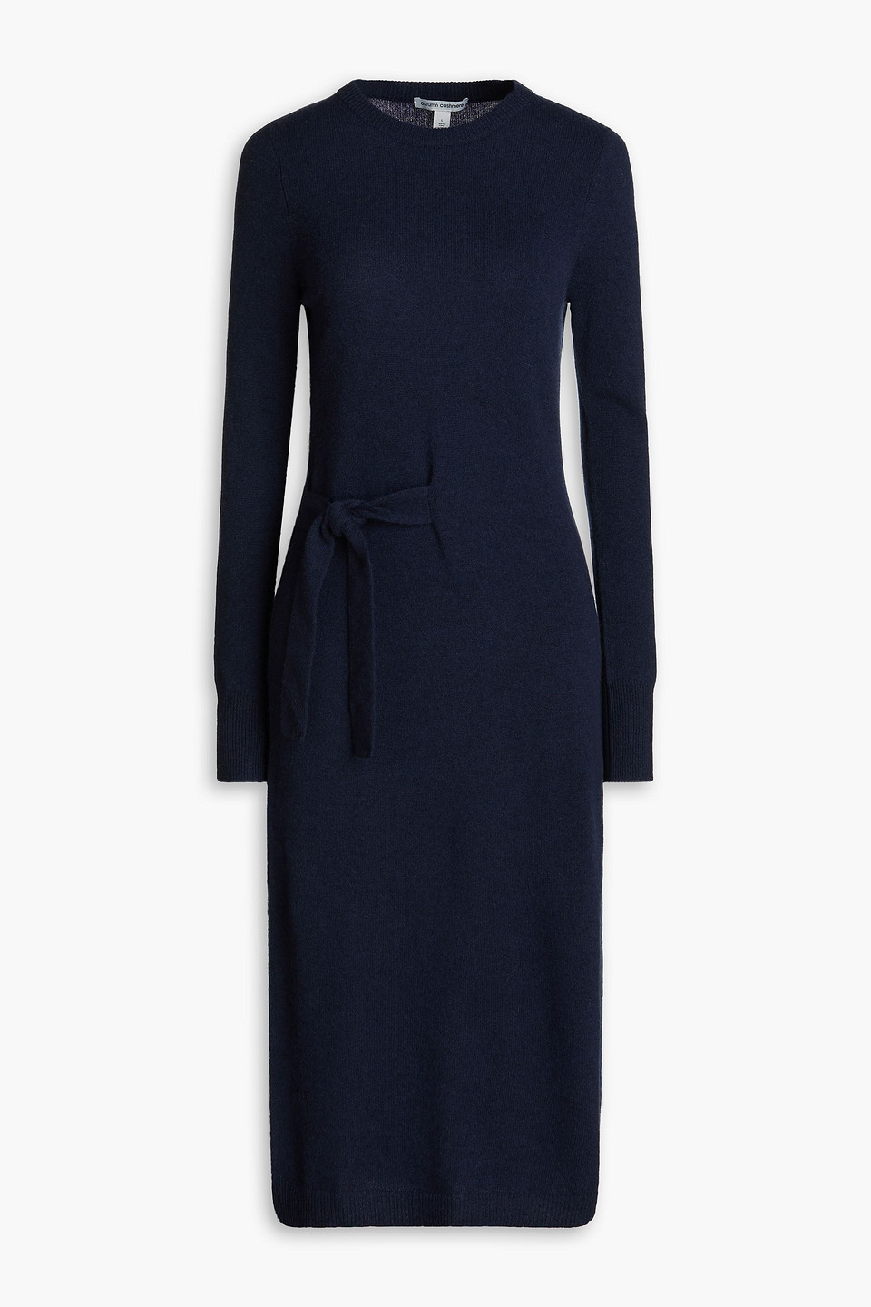 Autumn Cashmere Cashmere Midi Dress In Blue