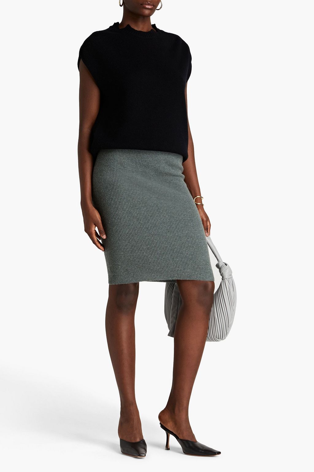 LOULOU STUDIO Sagar wool and cashmere-blend sweater