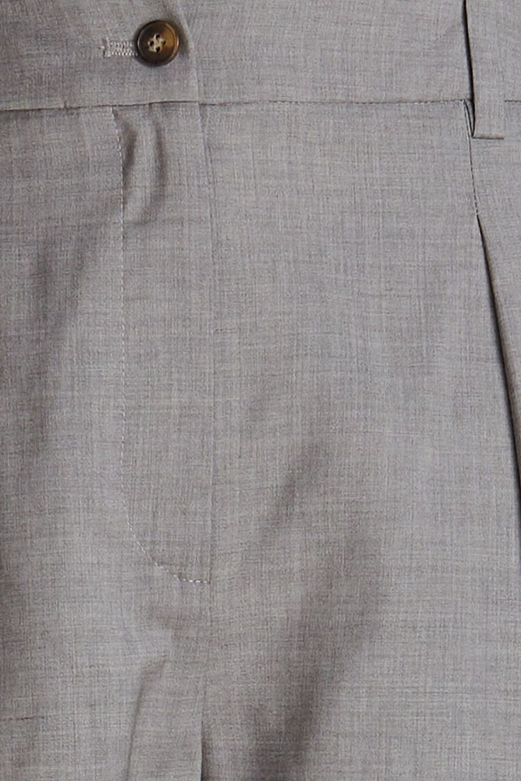 LOULOU STUDIO Sbiru pleated wool wide-leg pants