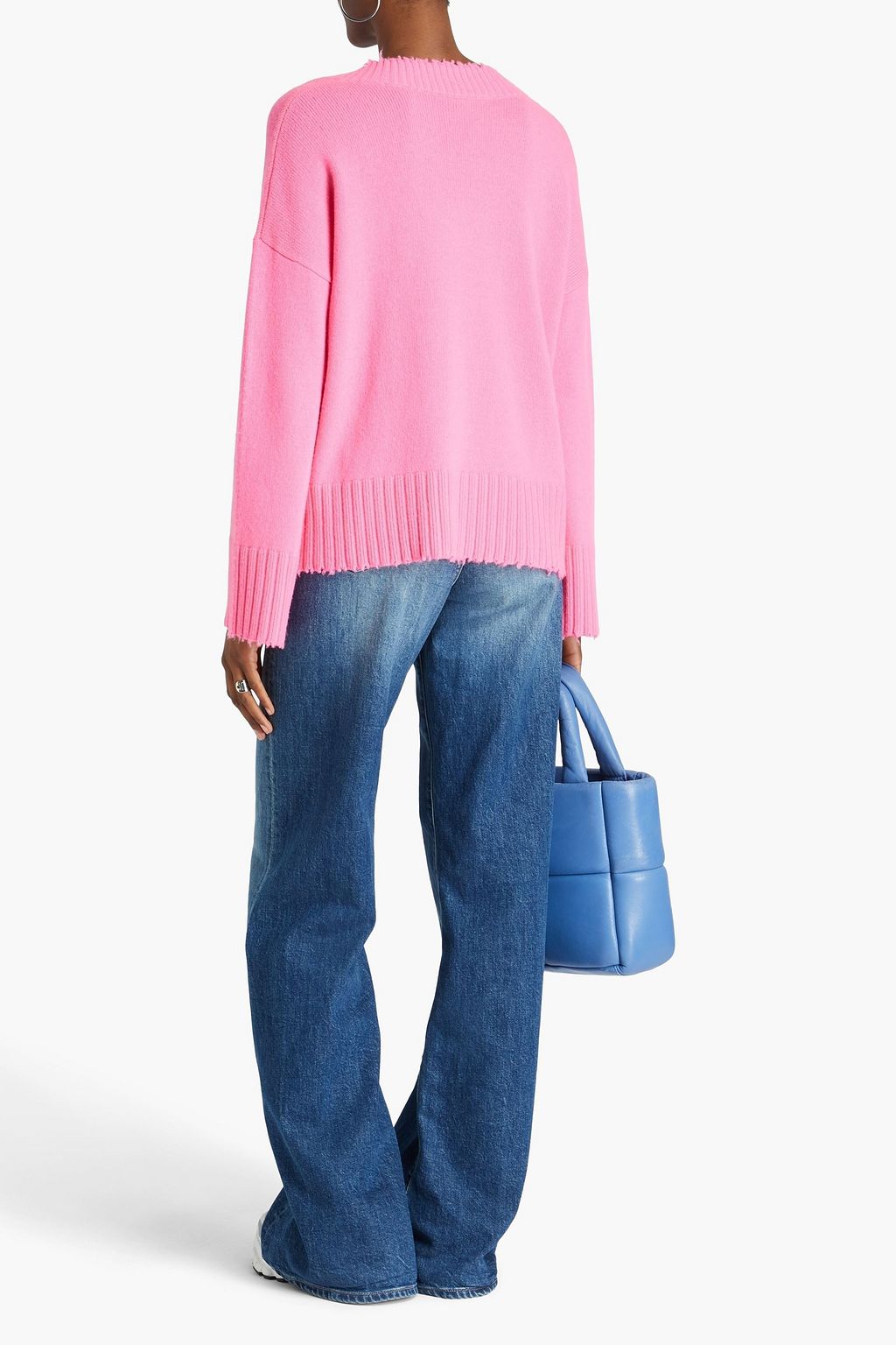 AUTUMN CASHMERE Distressed cashmere sweater