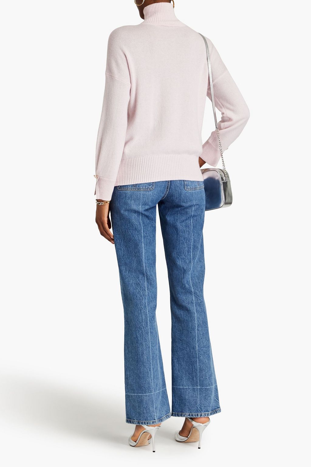 AUTUMN CASHMERE 캐시미어 혼방 터틀넥 스웨터
