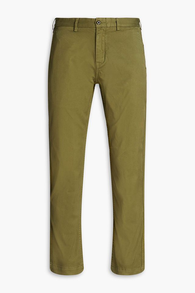 Stretch-cotton twill chinos