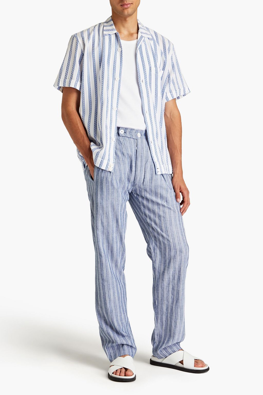 SMR DAYS Embroidered cotton shirt