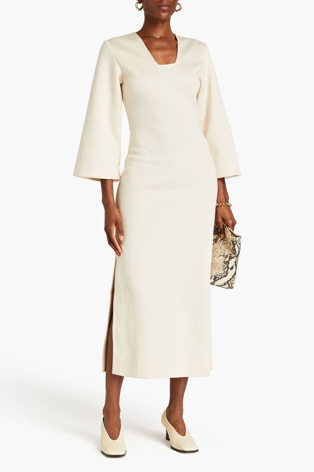 BY MALENE BIRGER ポンテ ミディワンピース