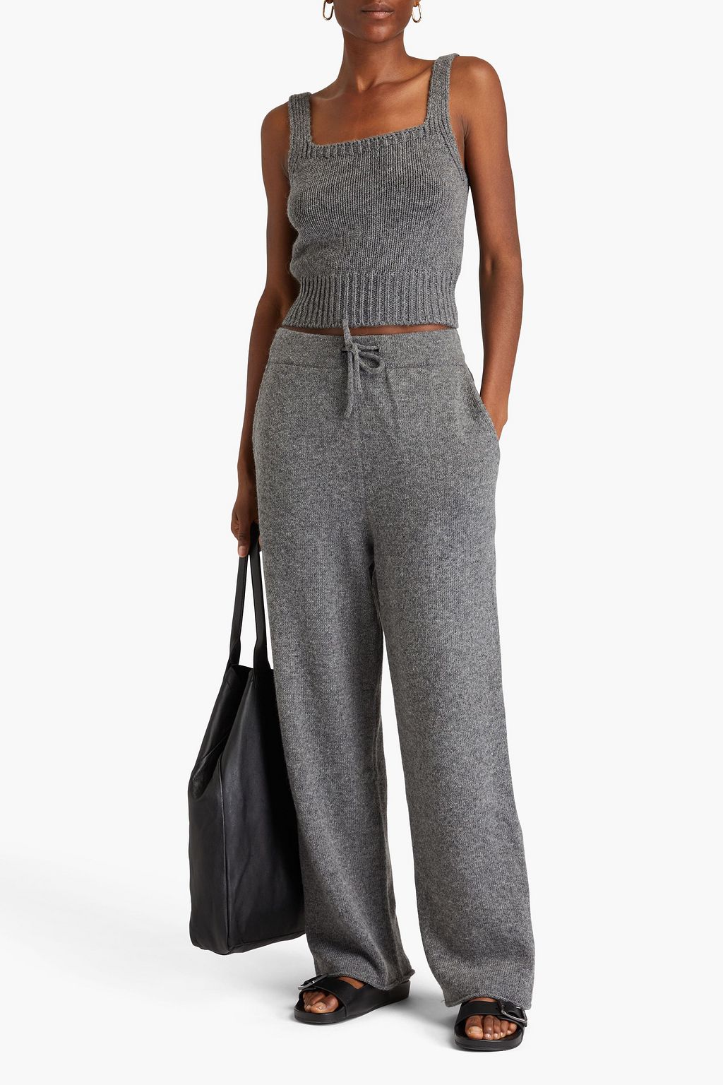LE 17 SEPTEMBRE Knitted track pants