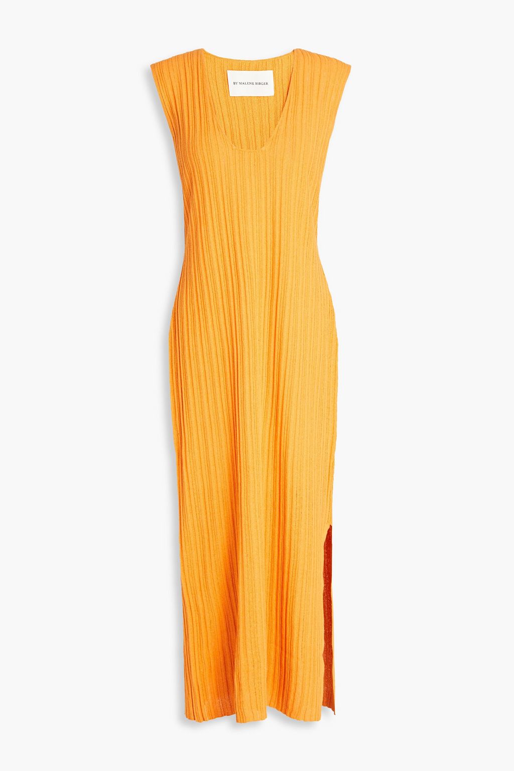 BY MALENE BIRGER Isole ribbed-knit midi dress | THE OUTNET